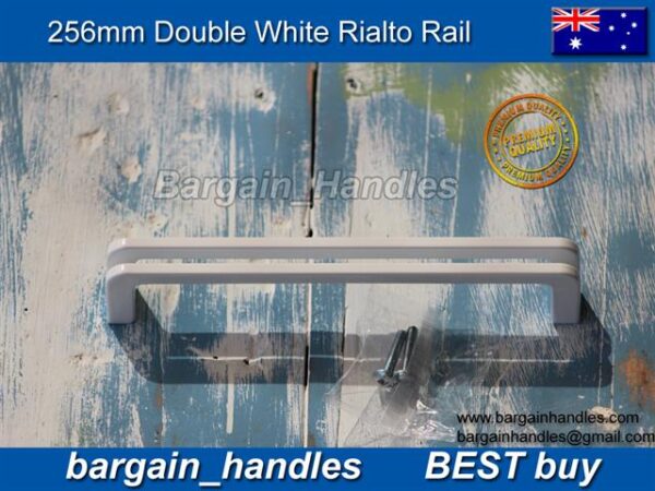white Double RIALTO Rail